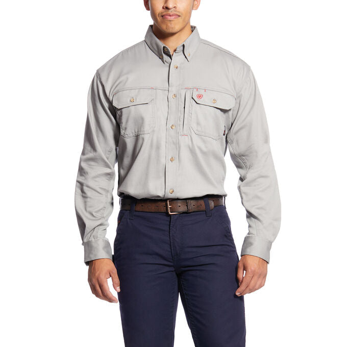 Ariat Fr Solid Vent Work Shirt - Men's - Multiple Colors
