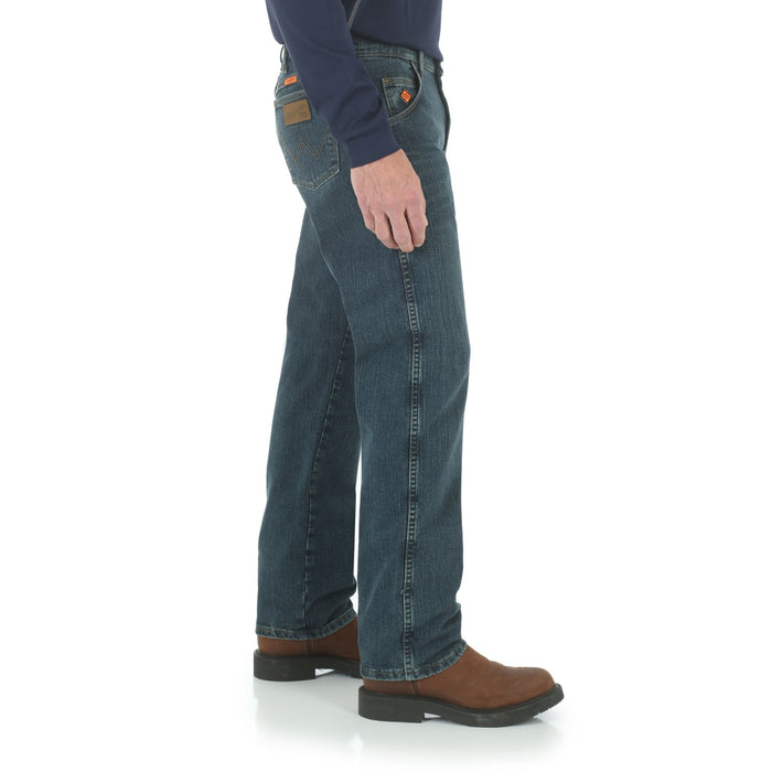 Wrangler® Advanced Comfort Fr Regular Fit Jeans - Men's - Dark Tint - FRAC47D